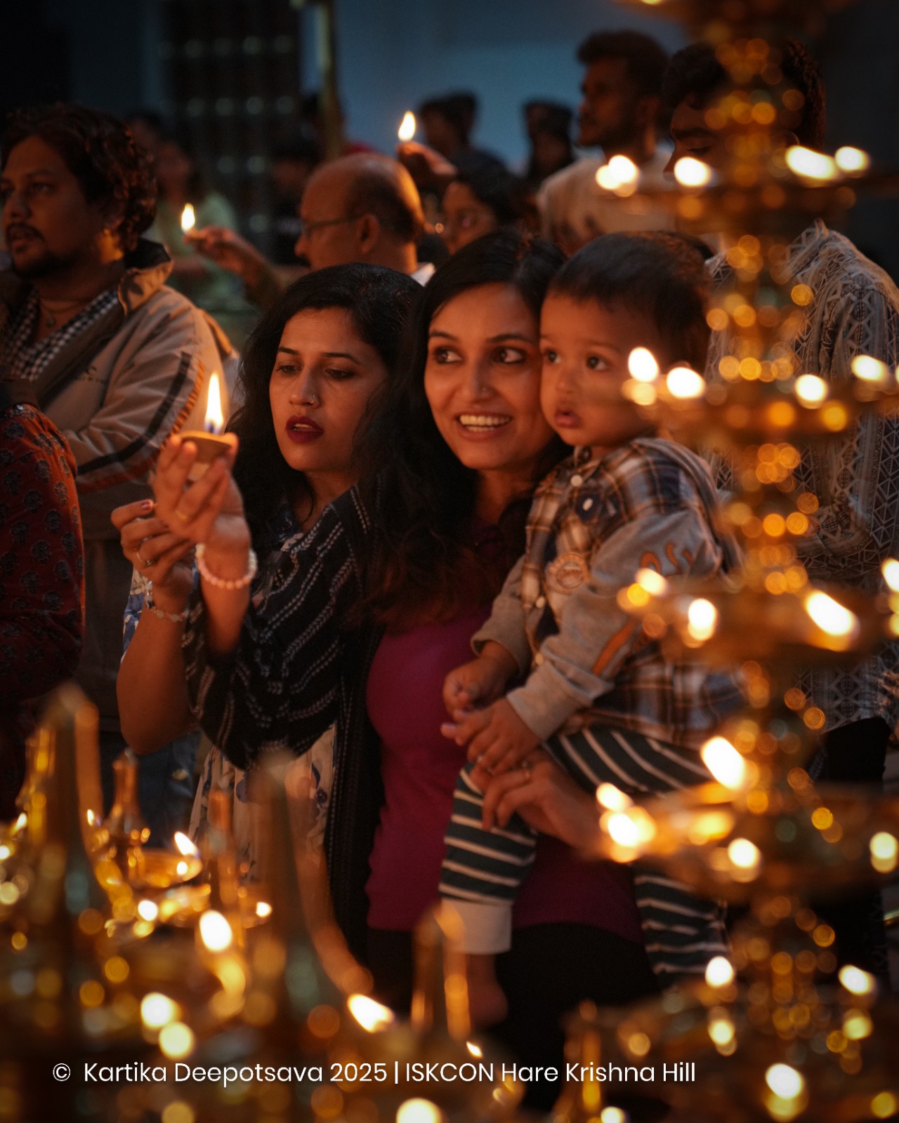 Damodara Arati Darshan at Kartika Deepotsava 2025