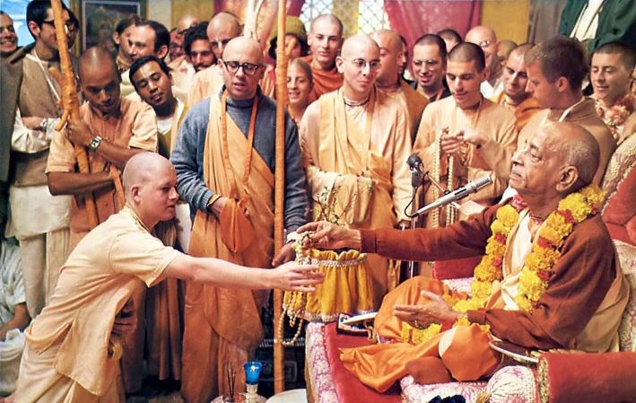 Srila Prabhupada Initiation Ceremony